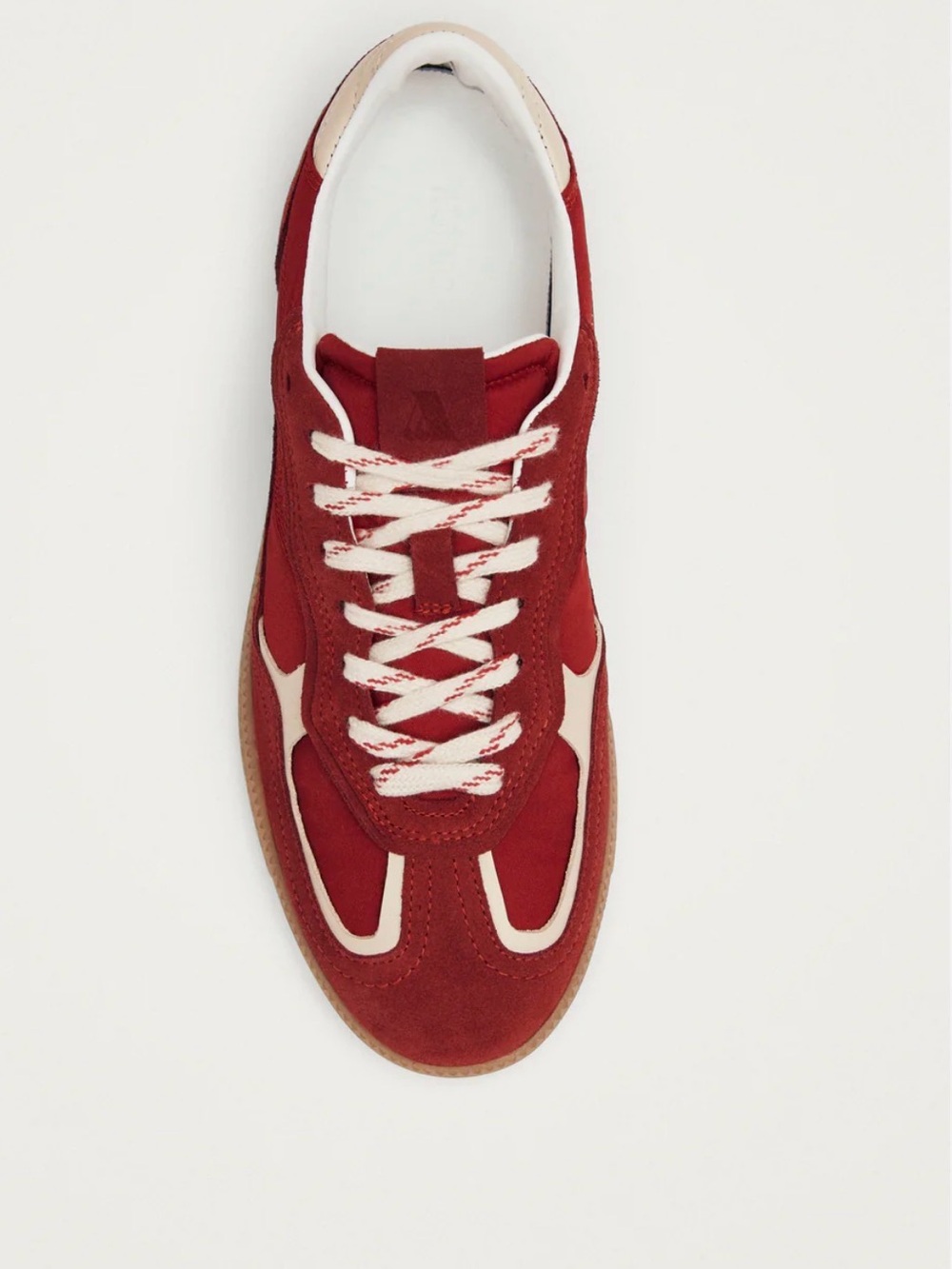 Alohas TB.490 RIFE SHEEN RED LEATHER SNEAKERS - Picture 7 of 9